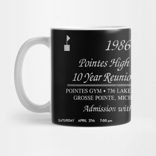 Pointes High Invite (Grosse Pointe Blank) Mug